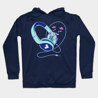 Heart Headphones Hoodie